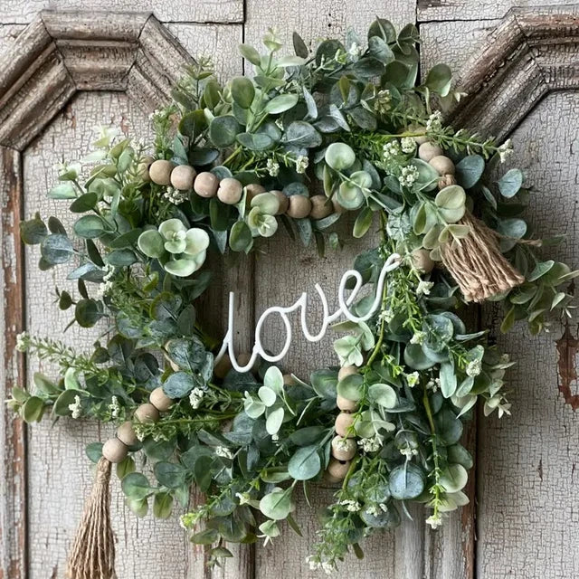 Alder eucalyptus wreath