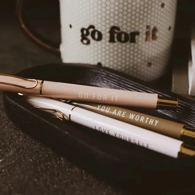 Go For It metal pen set