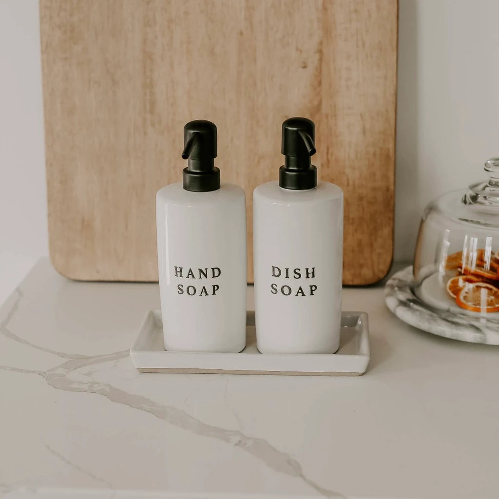 Seifenspender "Hand Soap", weiß
