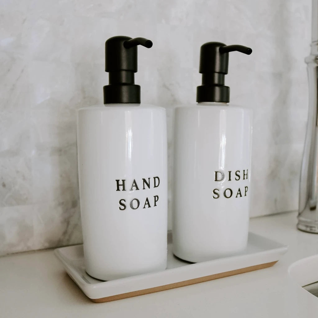 Seifenspender "Hand Soap", weiß
